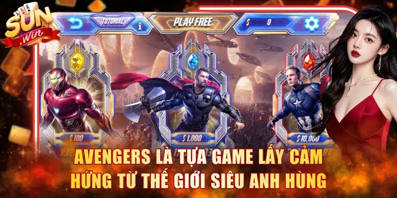 Avengers là tựa game lấy cảm hứng từ thế giới siêu anh hùng
