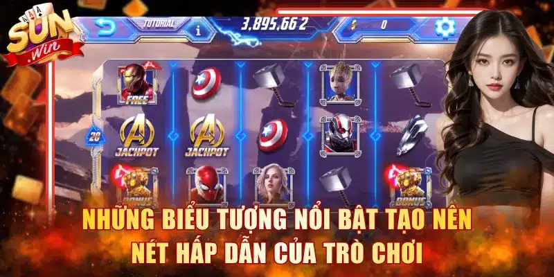 Những biểu tượng nổi bật tạo nên nét hấp dẫn của trò chơi