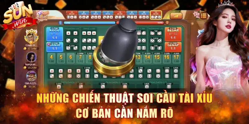 Những chiến thuật soi cầu Tài Xỉu cơ bản cần nắm rõ